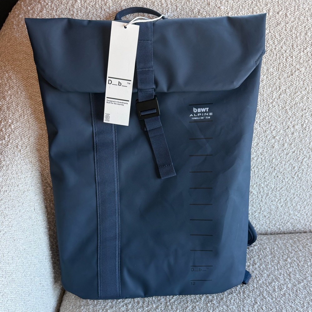 Db Journey x BWT Alpine F1 – Essential Roll-Top Backpack (12L) - NWT